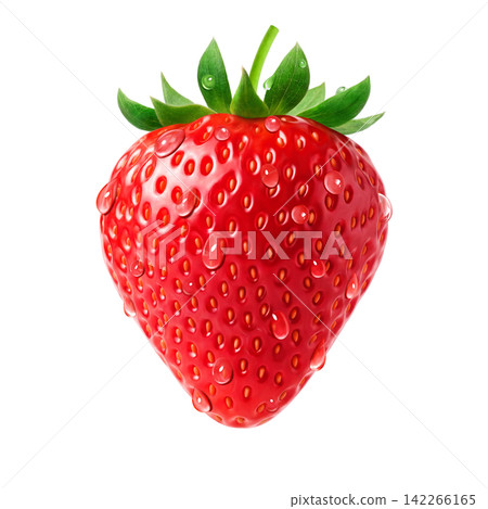 Strawberry Amaou Illustration Realistic Strawberry 142266165