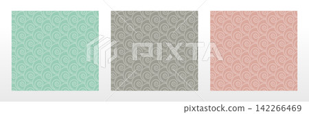 Set of abstract geometric patterns. Seamless vector backgrounds. Colored ornaments Graphic modern patterns Simple lattice graphic design Set of abstract geometric patterns. Seamless vector backgrounds. Colored ornaments Graphic modern patterns Simple lattice graphic design 142266469