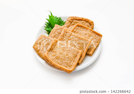 Cut homemade seasoned fried food Cut homemade seasoned fried food 142266642