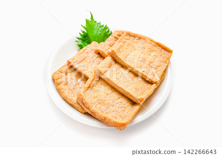 Cut homemade seasoned fried food Cut homemade seasoned fried food 142266643
