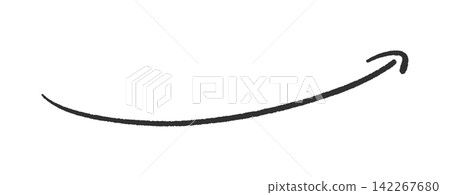 Simple and stylish hand-drawn black horizontal arrow - a doodle-style symbol pointing to the upper right, slightly angled upwards. Simple and stylish hand-drawn black horizontal arrow - a doodle-style symbol pointing to the upper right, slightly angled upwards. 142267680