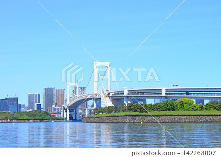 東京都港區彩虹橋風景 東京都港區彩虹橋風景 142268007