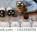 IP wifi wireless security camera supports Internet installation technology, security systems, smart home applications. 142268094