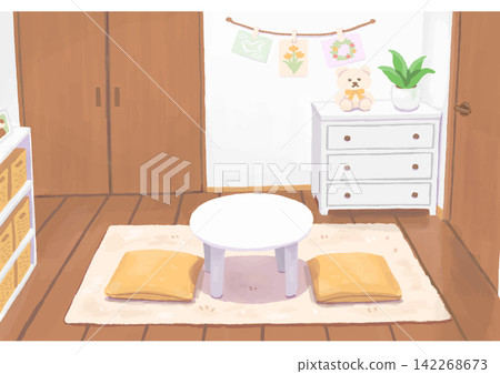 Illustration of a room Illustration of a room 142268673