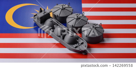 An LNG or oil tanker for maritime transport, energy resources and their movement. An LNG tanker An LNG or oil tanker for maritime transport, energy resources and their movement. An LNG tanker 142269558