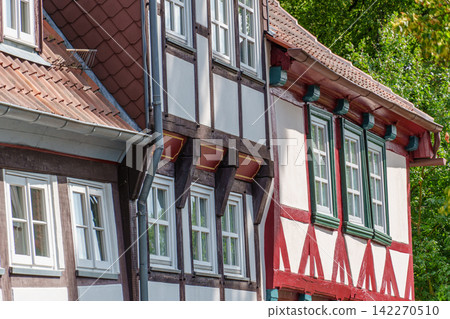 the old city of Hildesheim in germany the old city of Hildesheim in germany 142270510