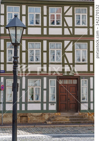 the old city of Hildesheim in germany the old city of Hildesheim in germany 142270532