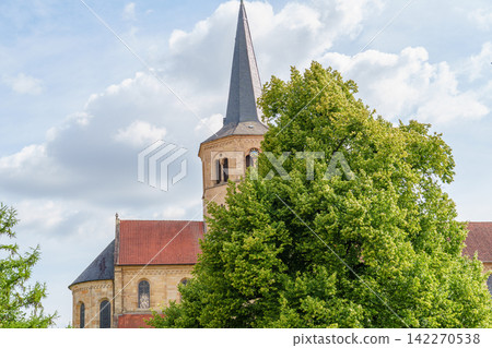 the old city of Hildesheim in germany the old city of Hildesheim in germany 142270538