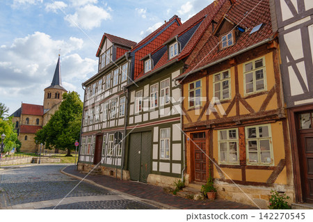 the old city of Hildesheim in germany the old city of Hildesheim in germany 142270545