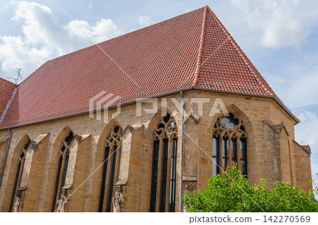 the old city of Hildesheim in germany the old city of Hildesheim in germany 142270569