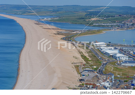 the isle of portland at the jurassic coast 142270667