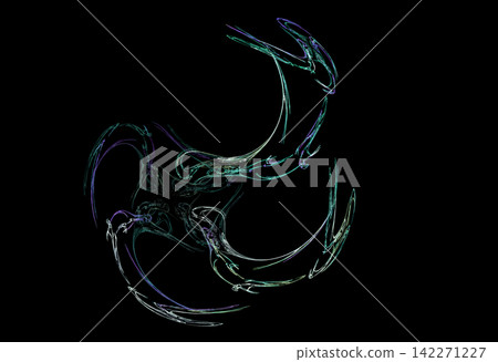 Crazy mystical coloured light effects. Incredible combinations of abstract light lines Crazy mystical coloured light effects. Incredible combinations of abstract light lines 142271227