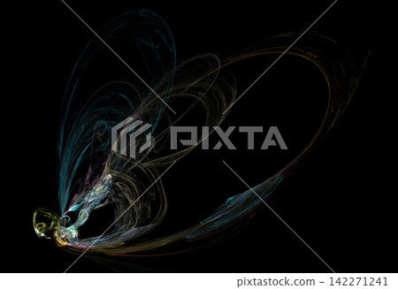 Crazy mystical coloured light effects. Incredible combinations of abstract light lines Crazy mystical coloured light effects. Incredible combinations of abstract light lines 142271241