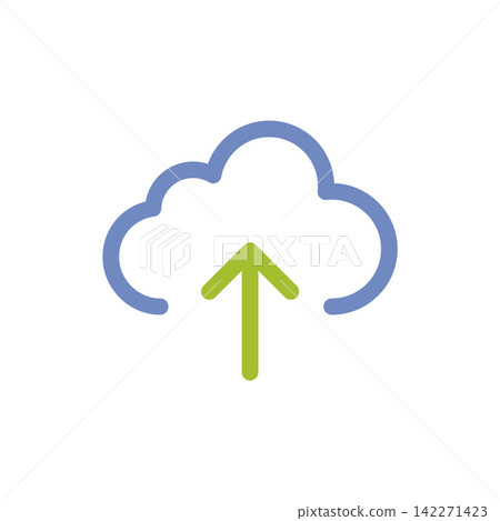 Upload Sign Icon Vector Template Illustration Design Upload Sign Icon Vector Template Illustration Design 142271423