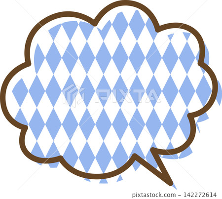 Individual speech bubble icons with patterns Individual speech bubble icons with patterns 142272614