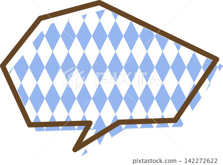 Individual speech bubble icons with patterns Individual speech bubble icons with patterns 142272622