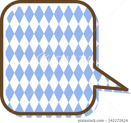 Individual speech bubble icons with patterns Individual speech bubble icons with patterns 142272624