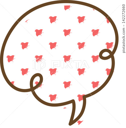 Individual speech bubble icons with patterns Individual speech bubble icons with patterns 142272660