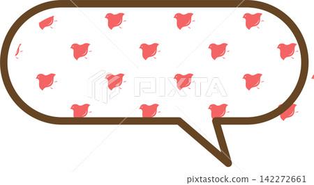 Individual speech bubble icons with patterns Individual speech bubble icons with patterns 142272661