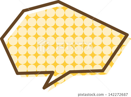 Individual speech bubble icons with patterns Individual speech bubble icons with patterns 142272687