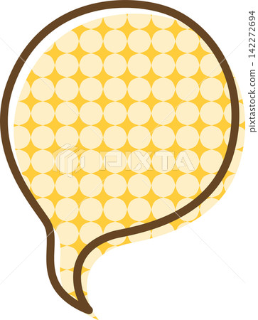 Individual speech bubble icons with patterns Individual speech bubble icons with patterns 142272694