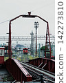 The JR Tsuyama Train Depot and the former Tsuyama Locomotive Depot turntable retain the scenery of the Japanese National Railways era. 142273810