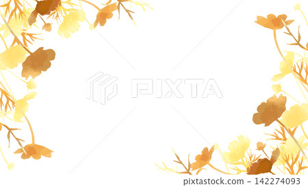 A simple and cute thumbnail template featuring autumn-colored cosmos flowers. A simple and cute thumbnail template featuring autumn-colored cosmos flowers. 142274093