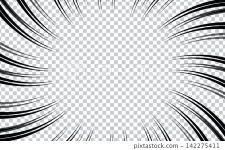 comic book speed lines on transparent background comic book speed lines on transparent background 142275411