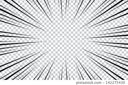 comic book speed lines on transparent background comic book speed lines on transparent background 142275430