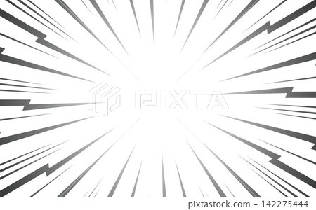 Background of radial lines for comic books. Manga speed frame, superhero action, explosion background. Background of radial lines for comic books. Manga speed frame, superhero action, explosion background. 142275444