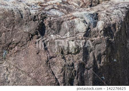 Brown bumpy stone Brown bumpy stone 142276625