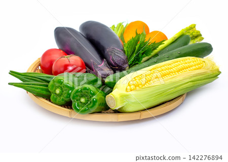 Assorted summer vegetables Assorted summer vegetables 142276894
