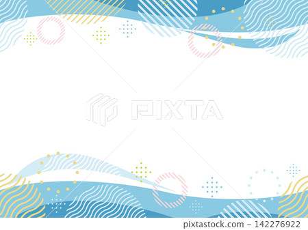 Contemporary-style seamless background illustration Contemporary-style seamless background illustration 142276922
