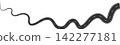 Road curves with white markings, highway, traffic, street, race 142277181