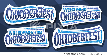 Vector Oktoberfest Set Vector Oktoberfest Set 142278126
