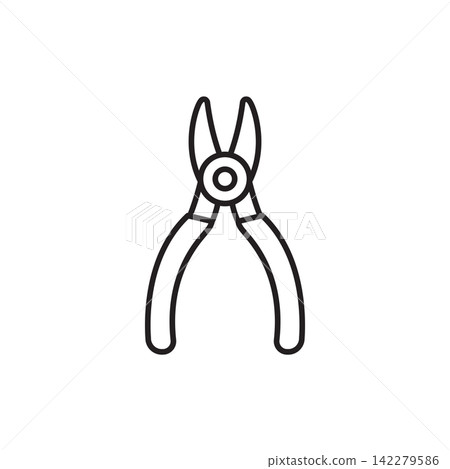 Minimalist line art icon of heavy-duty pliers for gripping, pulling, or cutting wire in leatherwork.
Minimalist line art icon of heavy-duty pliers for gripping, pulling, or cutting wire in leatherwork.
142279586