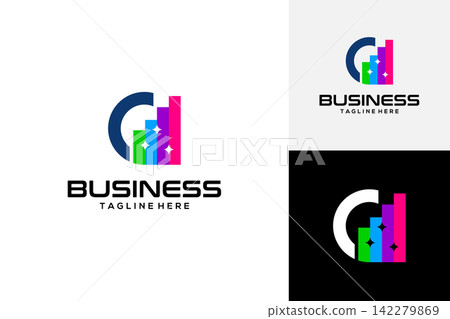 Business logo successful partner economic growth, financial illustration design logo Business logo successful partner economic growth, financial illustration design logo 142279869