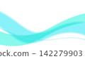 Light blue flowing line 142279903