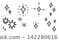 A set of simple star illustrations 142280616
