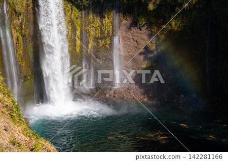 [Waterfall Material] Autumn Otodome Falls, Fujinomiya City, Yamanashi Prefecture [Shizuoka Prefecture] 142281166