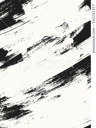 Black and white Grunge Brush Stroke Background Vector Black and white Grunge Brush Stroke Background Vector 142281327
