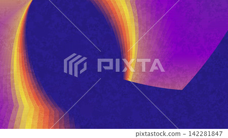 Vibrant Abstract Background with Curved Gradient Shapes, Texture Effects, and Grid Patterns. Template for Sports or Event Banner and Poster Design Vibrant Abstract Background with Curved Gradient Shapes, Texture Effects, and Grid Patterns. Template for Sports or Event Banner and Poster Design 142281847
