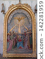 Pentecost, the descent of the Holy Spirit in the chapel in the village Stitar, Croatia 142281959