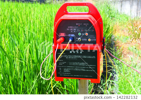 Electric fence for pest control Electric fence for pest control 142282132