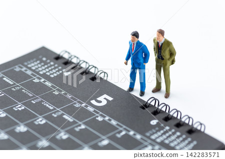 Businessmen and the Black Calendar Businessmen and the Black Calendar 142283571