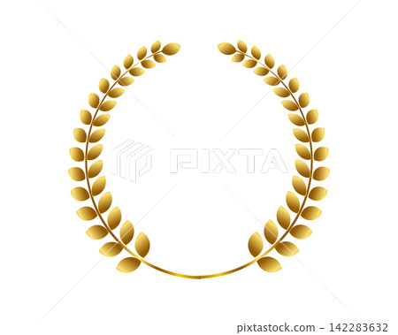 Laurel, Wreath, Gold, Victory, Honor Laurel, Wreath, Gold, Victory, Honor 142283632