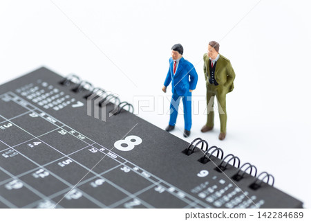 Businessmen and the Black Calendar Businessmen and the Black Calendar 142284689