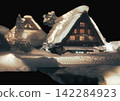 Winter Shirakawago Goddess structure 142284923