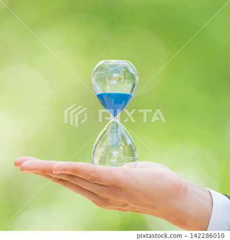 沙漏,鮮綠色 沙漏,鮮綠色 142286010