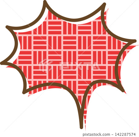 Individual speech bubble icons with patterns Individual speech bubble icons with patterns 142287574
